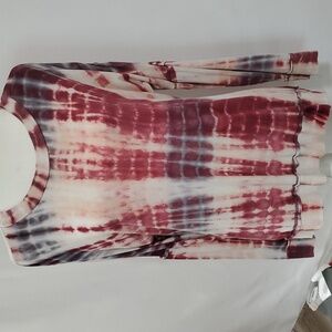 Kelly ReneTie-Dye Long Sleeve Top Size Medium